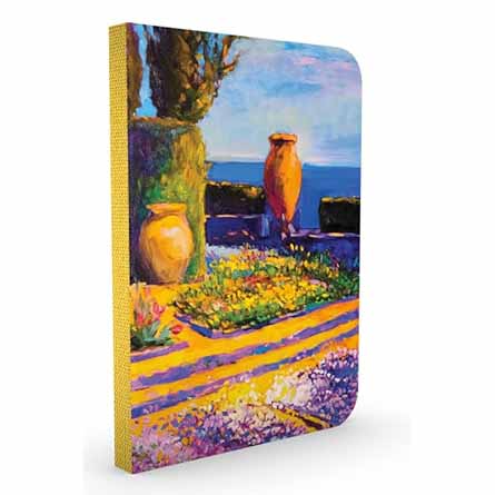 Villa By the Sea Blank Journal