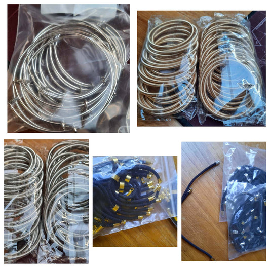 130x Bracelet making blanks
