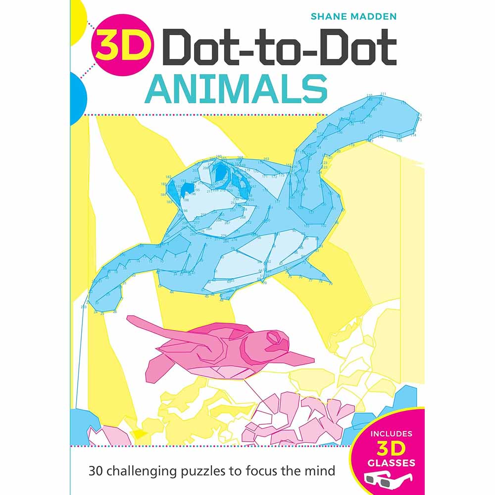 Dot-to-Dot Animals: 30 Challenging Puzzles