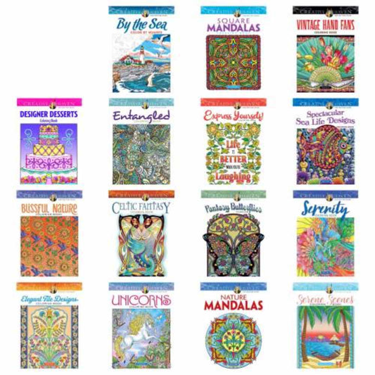 Creative Haven Colouring Books