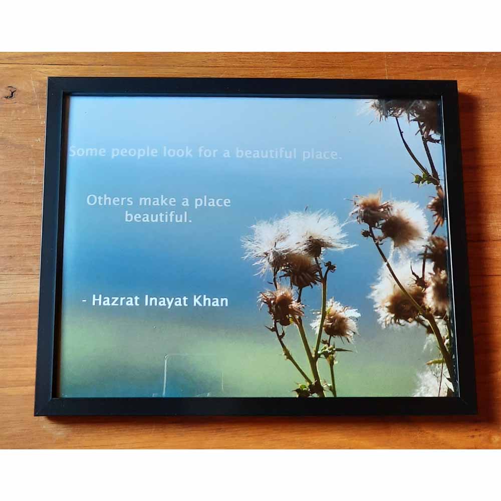 Some People Look for Beautiful Places . .. Print