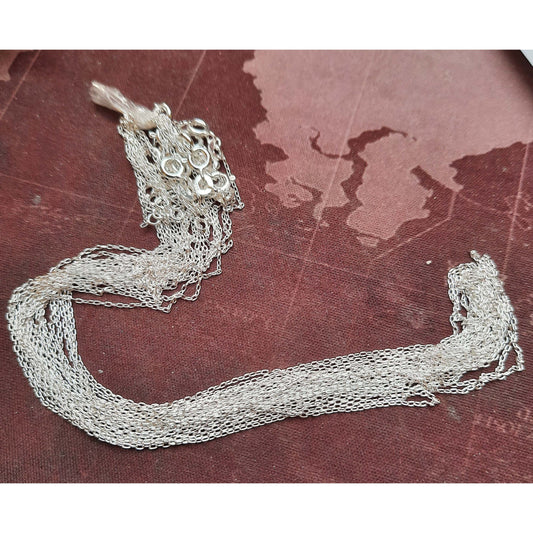 46x 18" Silver Chains