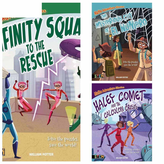 S.T.E.M. Maths Adventure Stories