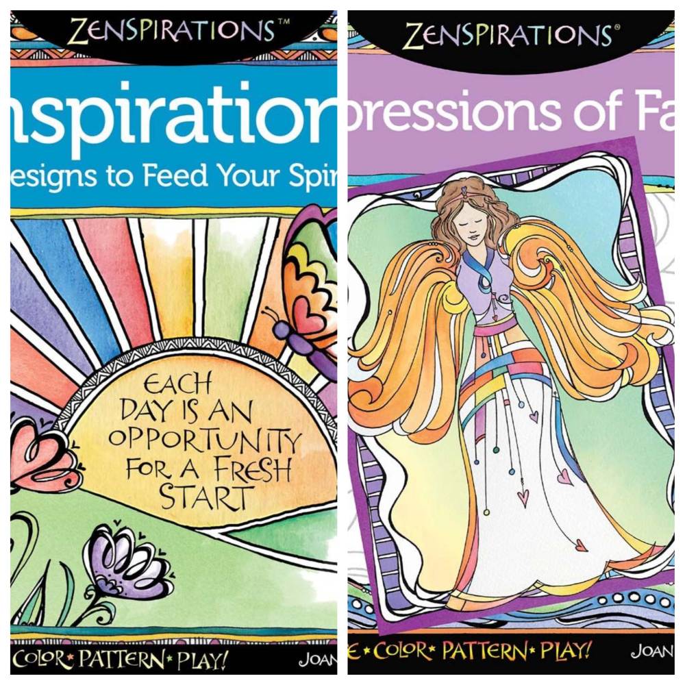 Zenspirations Colouring Books