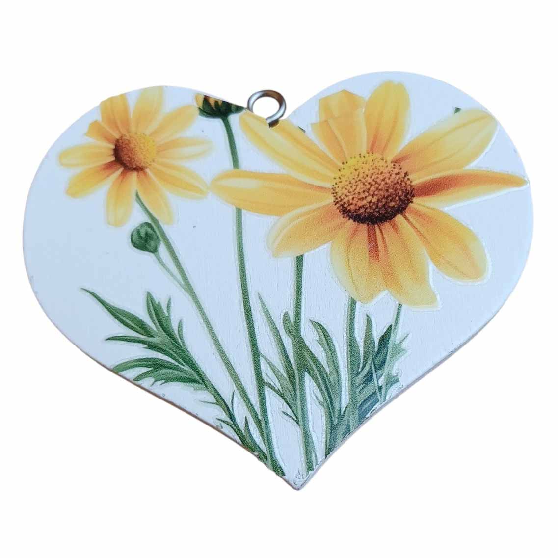 Decorative Hanging Hearts - Floral