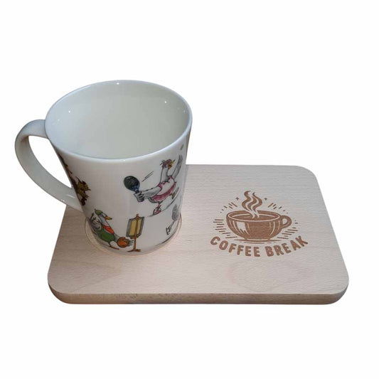 Coffee Break Serving Board