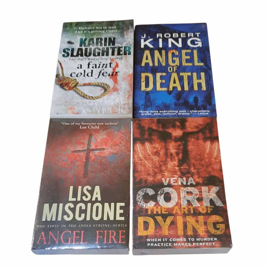 4 Mass Market Paperback Crime
