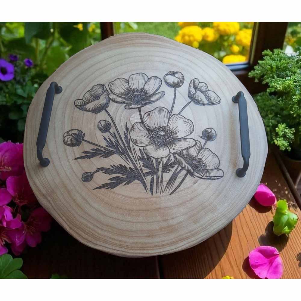 Large Wooden Tray - Various Designs