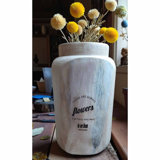 Dried Flower Display Vase