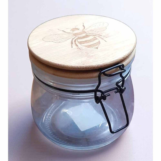 Clip Lid Storage Jar - Bee