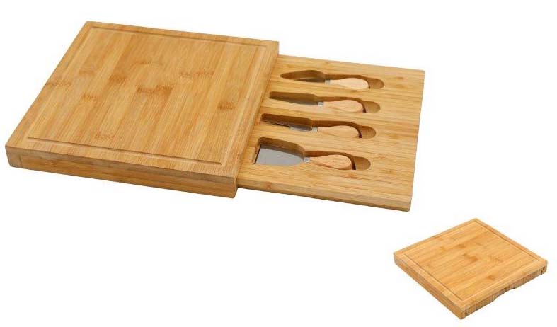 Large Cheese Board with Tools