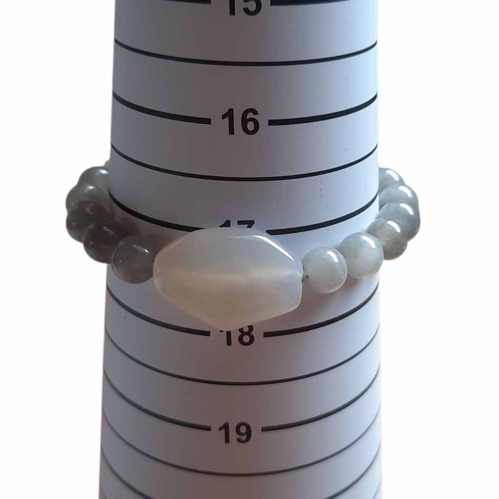 Grey Stone Bracelet