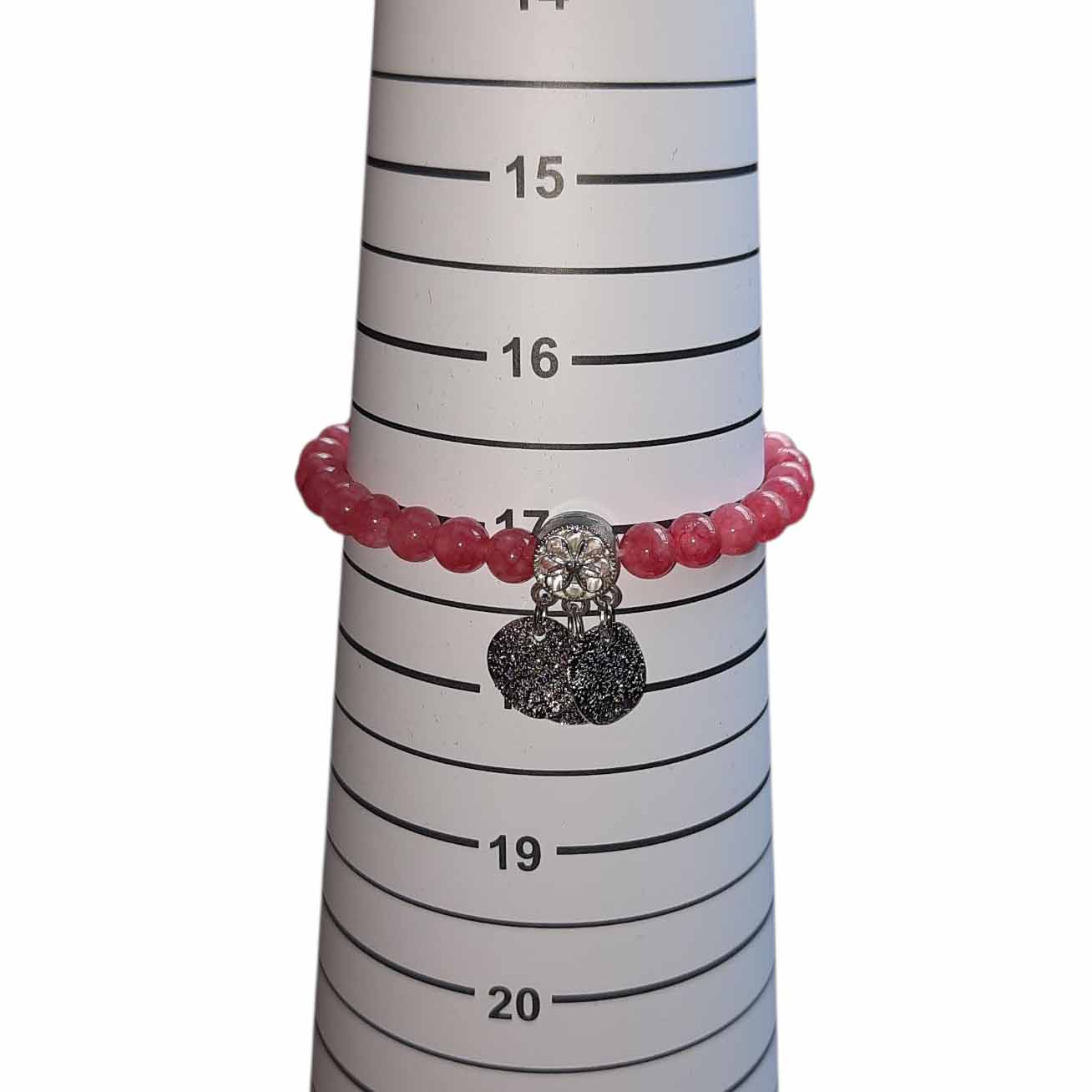 Pink Agate Bracelet