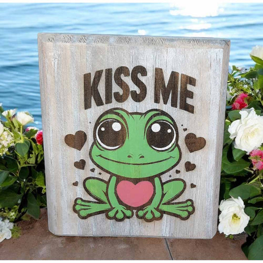 Kiss Me - Woodblock