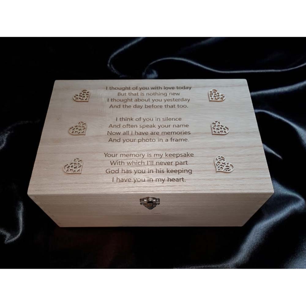 Wooden Memory Box