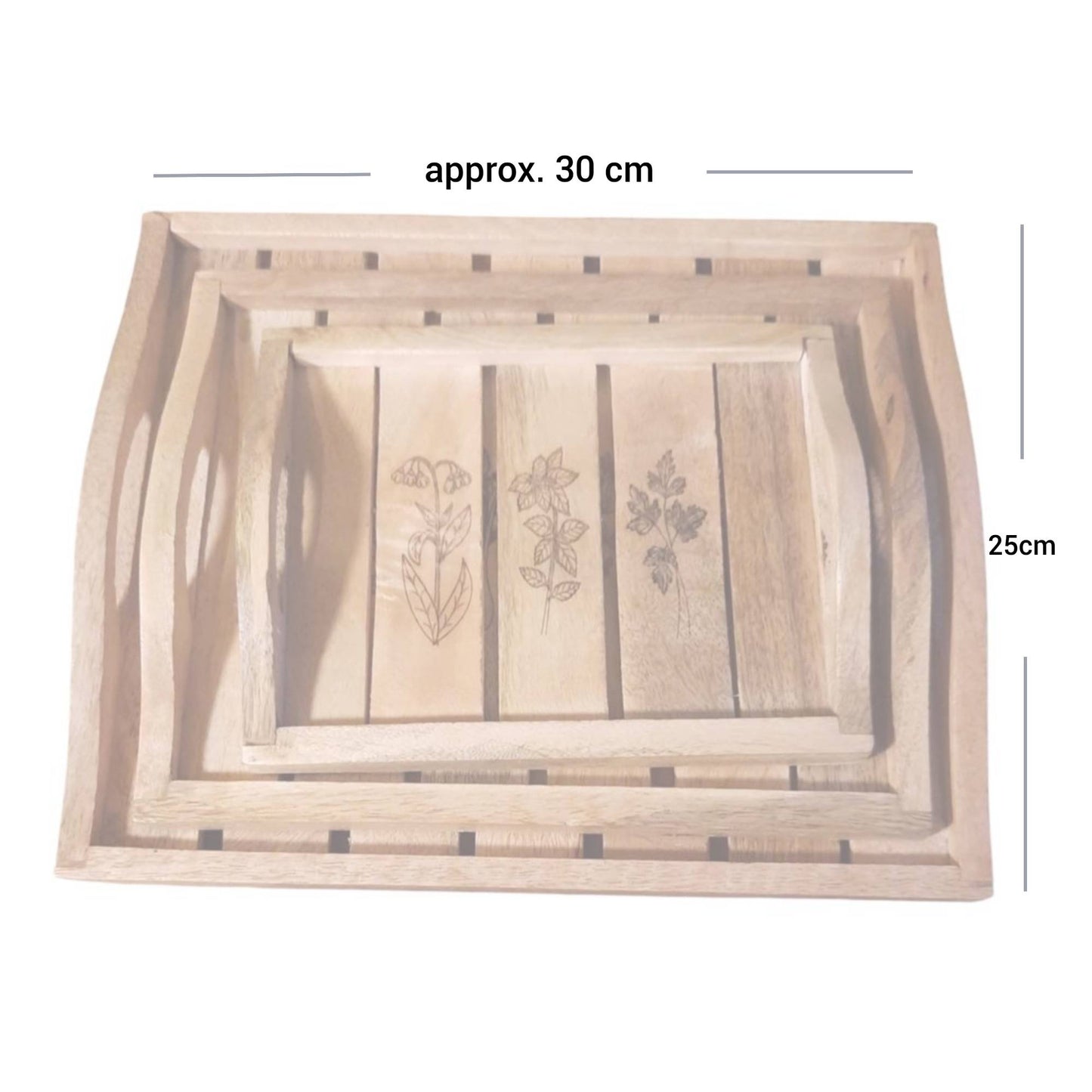 Small Nesting Trays (Set of 3)