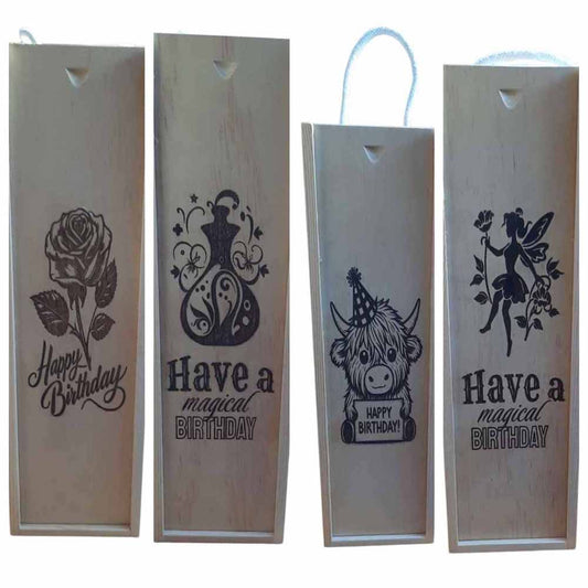 Wine Box - Birthday