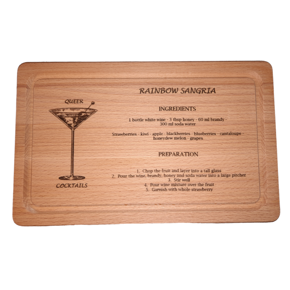 Queer Cocktails Recipe / Chopping Boards