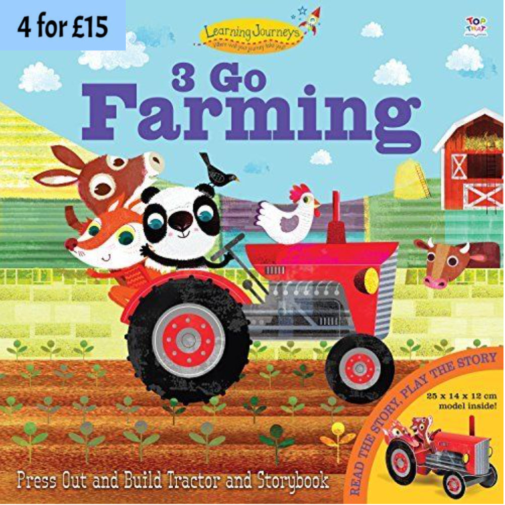 3 Go Farming  (Press Out and Play Book)