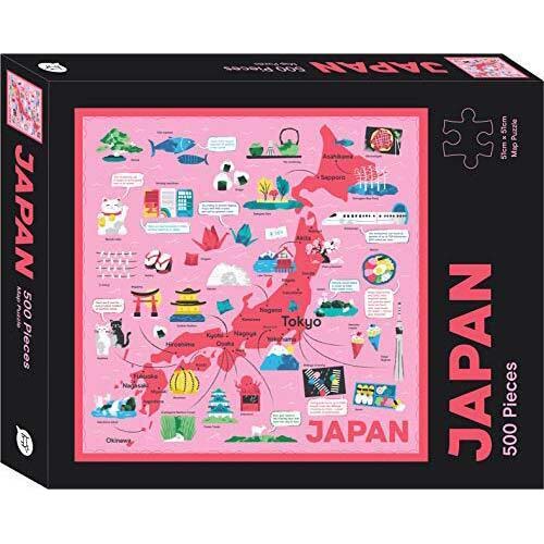 Map Puzzles - 500 pieces