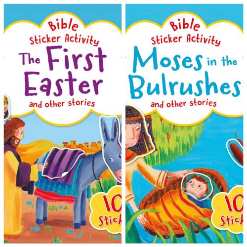 Bible Sticker Activity Books