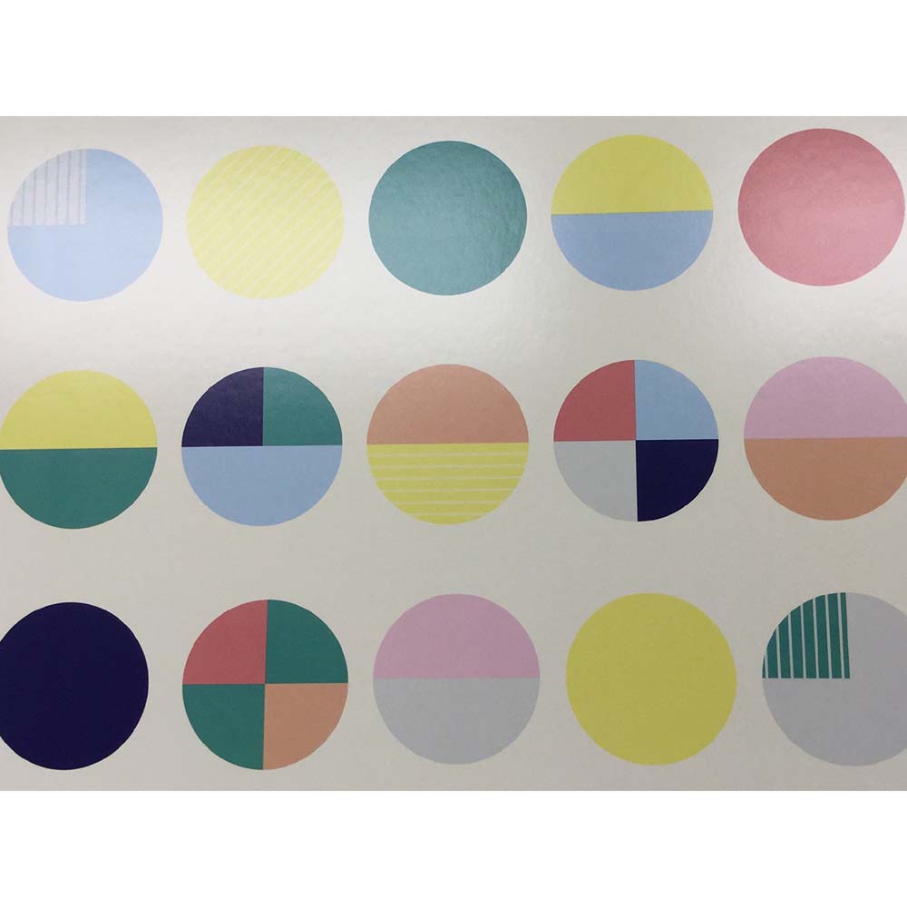 Geometric Pastel File Folders