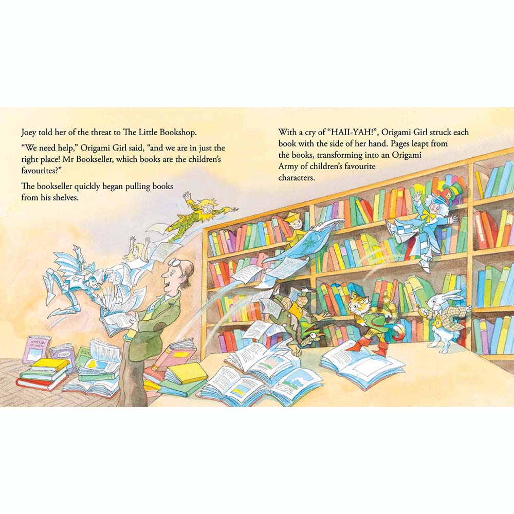 The Little Bookshop and the Origami Army!