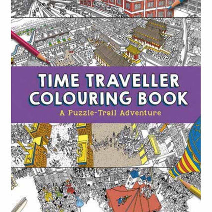 Time Traveller Colouring Book