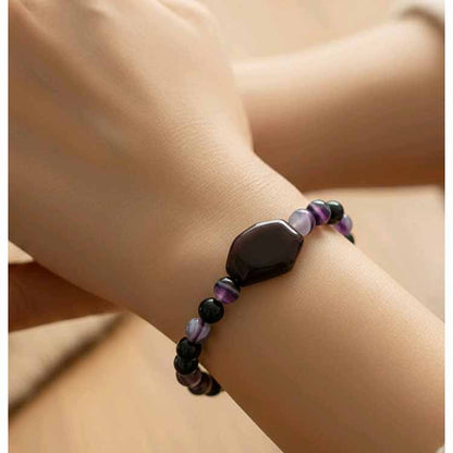 Purple Stone Bracelet