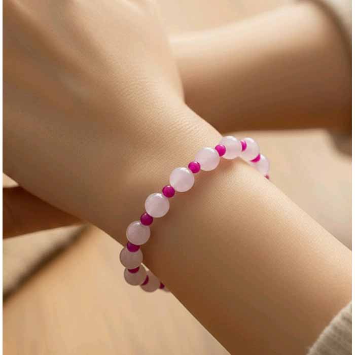 Rose Agate Bracelet