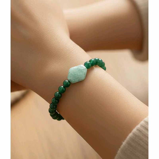 Green Agate Bracelet