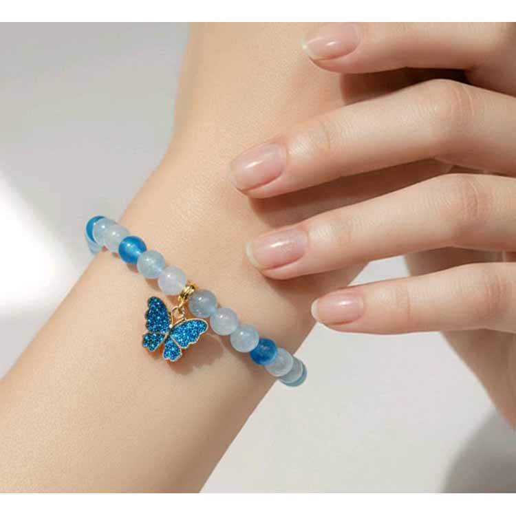 Two Tone Blue Bracelet