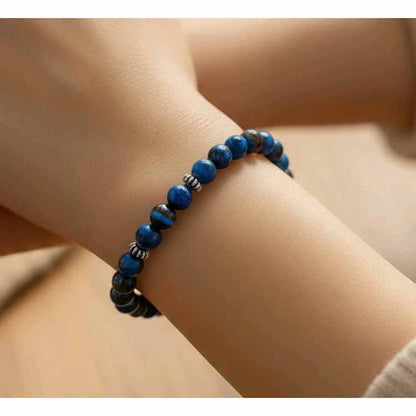 Blue Mosaic Quartz Bracelet