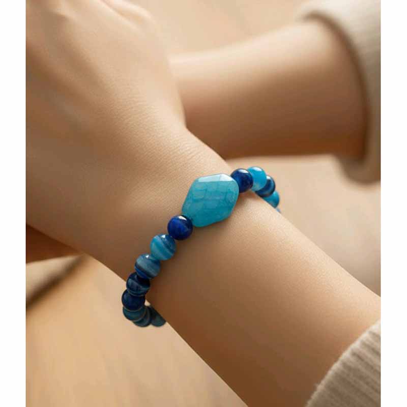 Blue Agate Bracelet