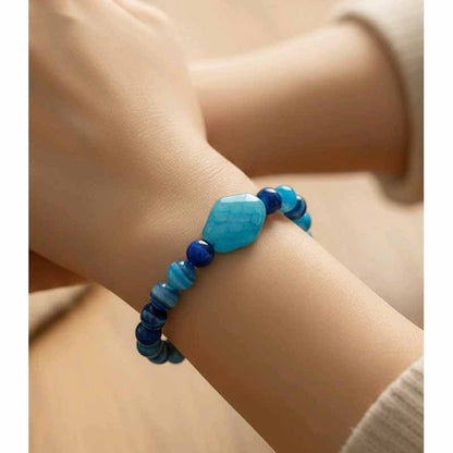 Blue Agate Bracelet