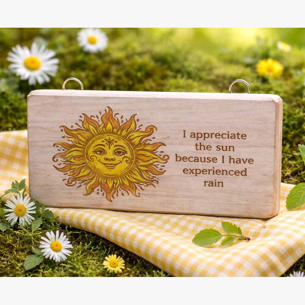 I Appreciate the Sun  . . . .