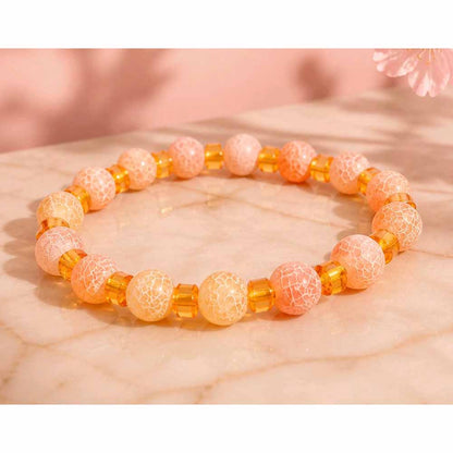 Frosted Agate Bracelet