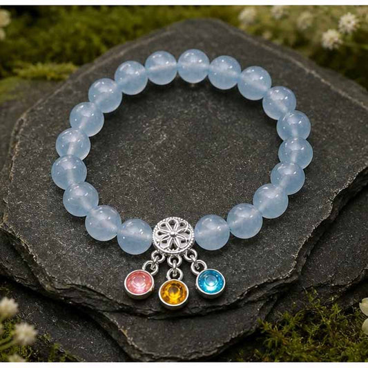 Blue Jade Bracelet