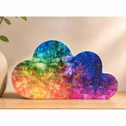 Multi Colour Cloud Decor
