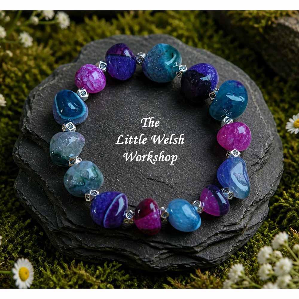 Mixed Agates Bracelet
