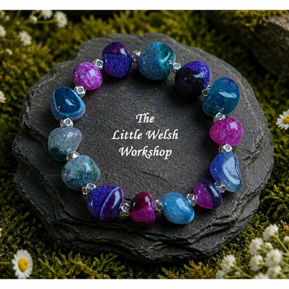 Mixed Agates Bracelet