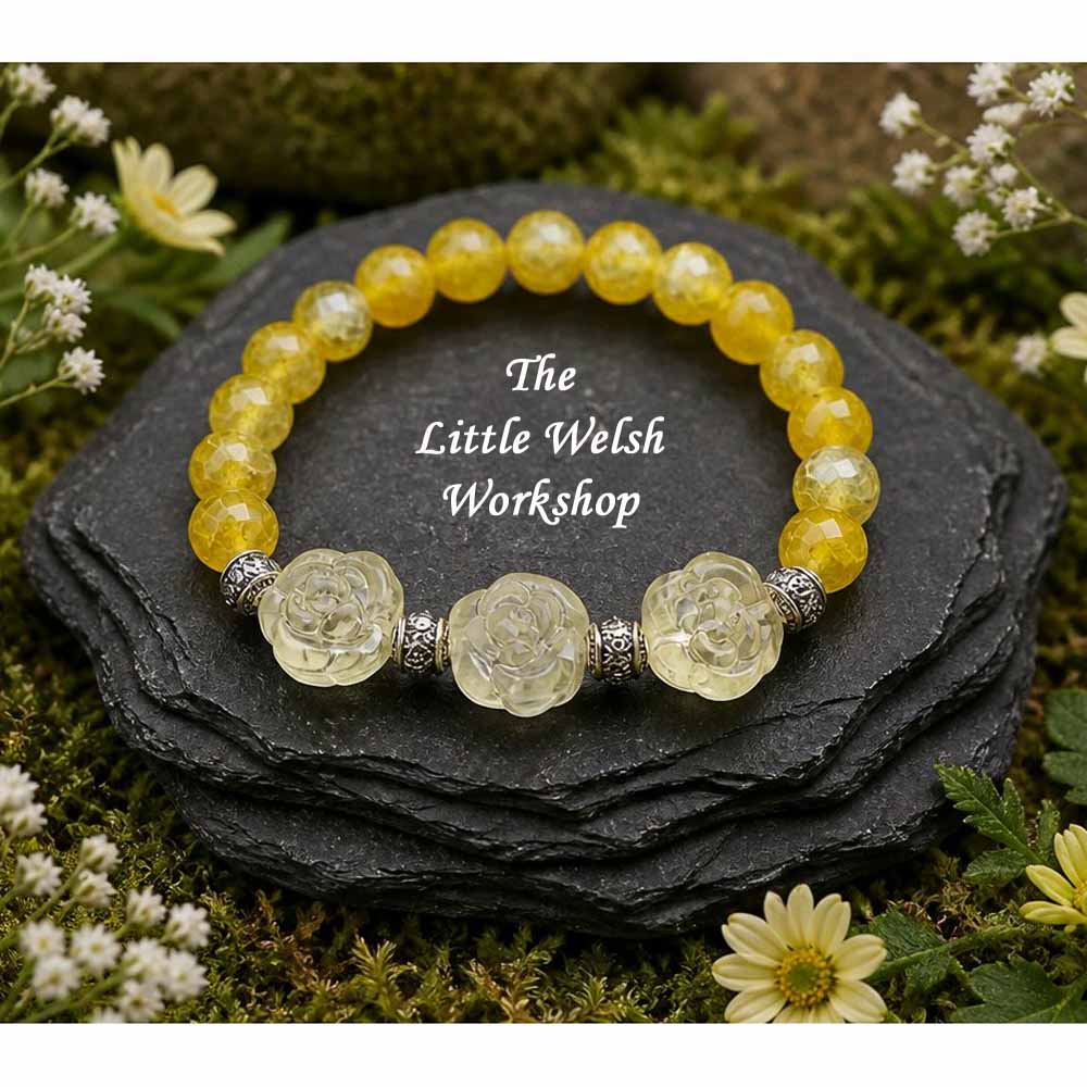 Yellow Roses Bracelet