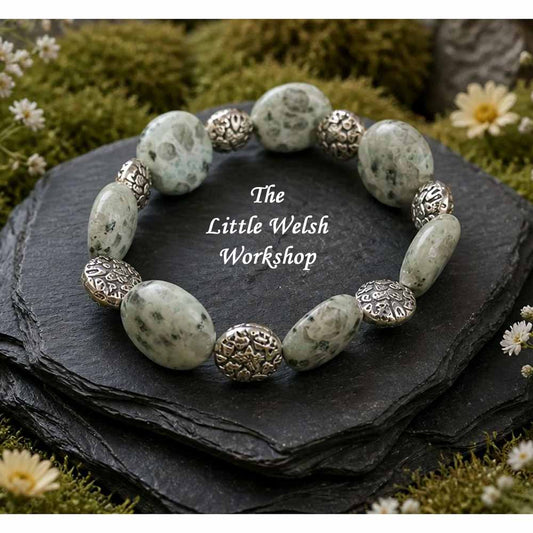 Kiwi Jasper Bracelet