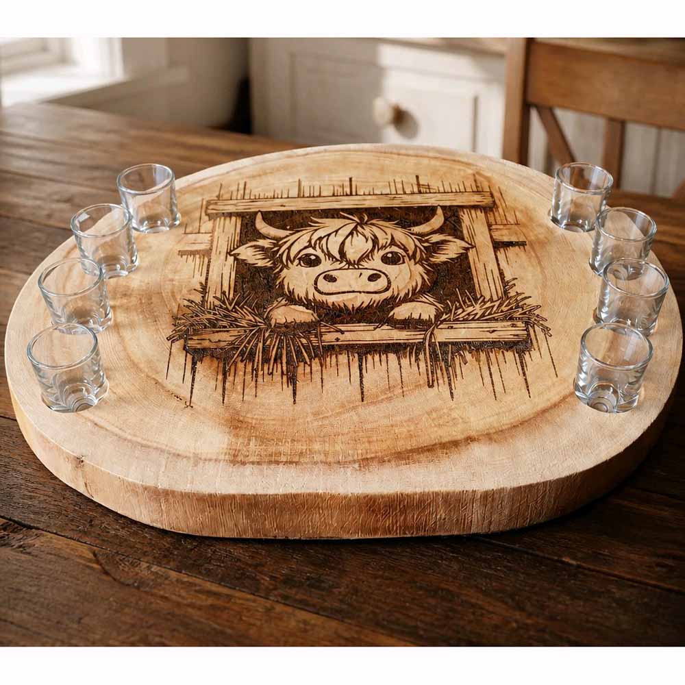 Large Shot Glass Serving / Display Stand