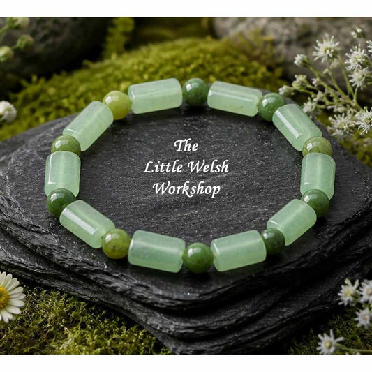 Aventurine & Jade Bracelet