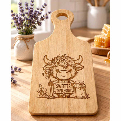 Highland Cow Chopping Board