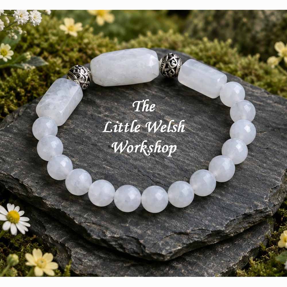 White Stone Bracelet