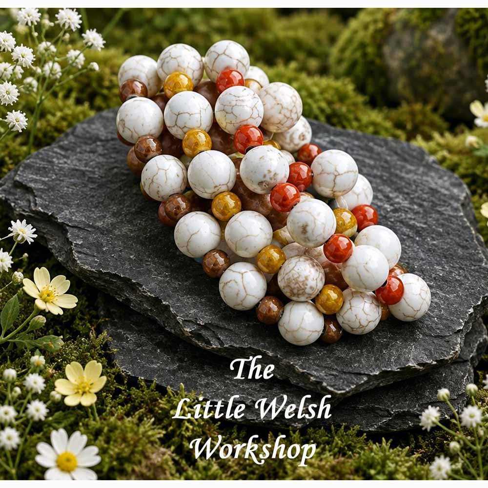 Howlite Stacking Bracelets