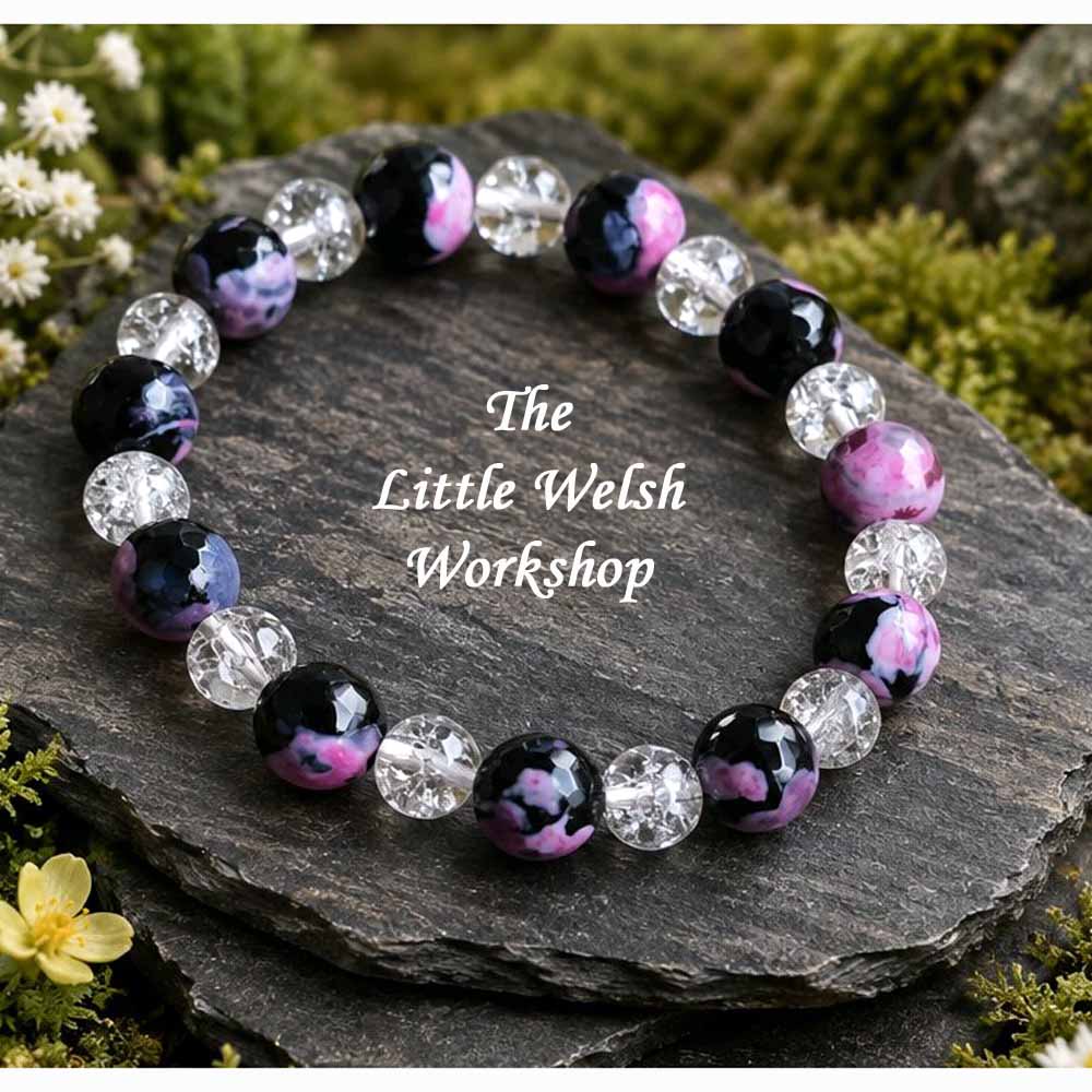 Stone & Glass Bracelet