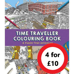 Time Traveller Colouring Book